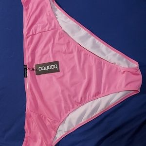 High waist bikini brief